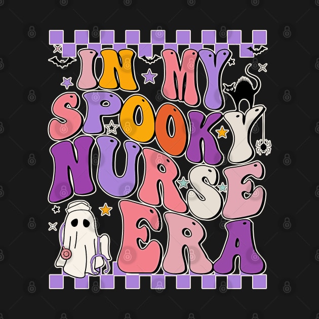 Vintage In My Spooky Nurse Era Halloween Scary Horror by masterpiecesai