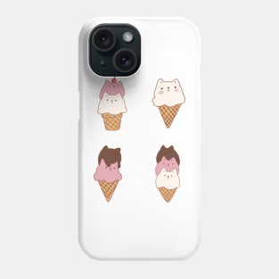 Ice cream cats pack Phone Case