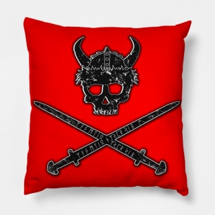 Viking Skull Pillow