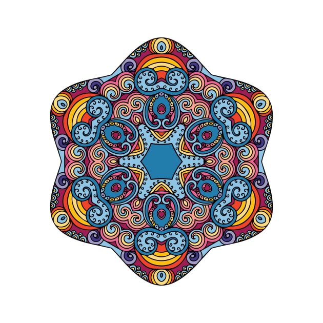 Star Mandalas 113 (Style:6) by luminousstore