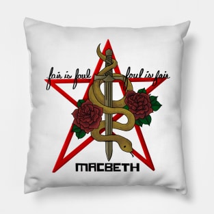 Macbeth Serpent Pillow
