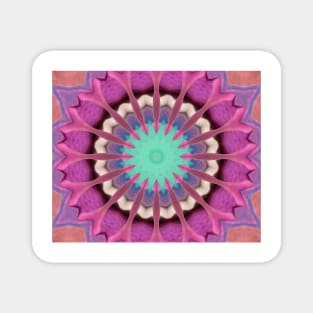 Pink abstract Magnet