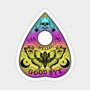 Ouija Planchette Board. Night Moth Magnet