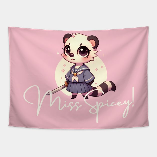 Miss Spice Children's Fashion - Anime - Kid's Fashion Tapestry by Onyi