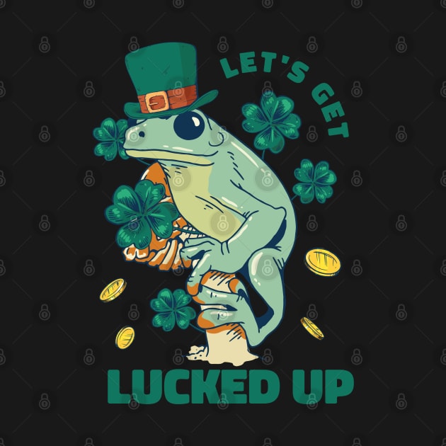 Croakin' for Luck: Irish Frog Vibes by Life2LiveDesign