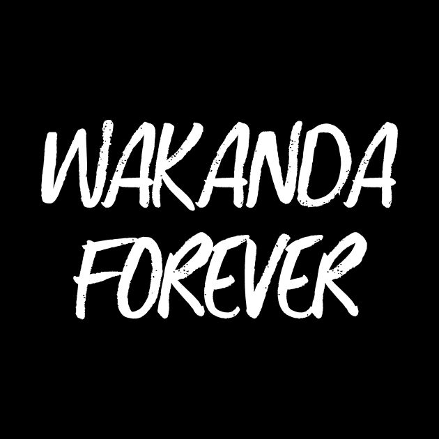 Wakanda Forever by chomm13