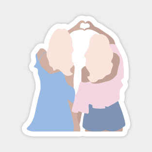 BFF Friends Magnet