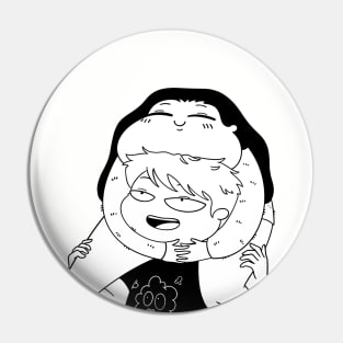 Piggyback Ride Pin