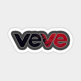 VeVe Logo Black, White & Red HQ Series Style Magnet