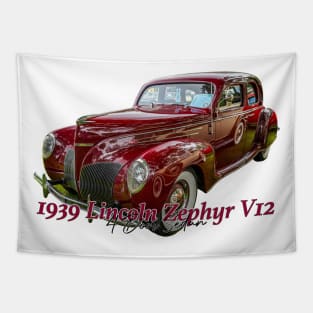 1939 Lincoln Zephyr V12 4 Door Sedan Tapestry