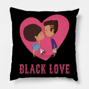 Black Love-Black History Month Pillow