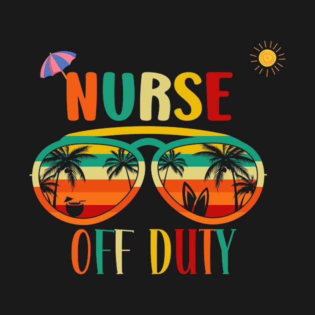 Nurse Off Duty- Summers retro vintage Sunglasses by Perfect Spot