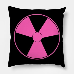 Nuke pink Pillow