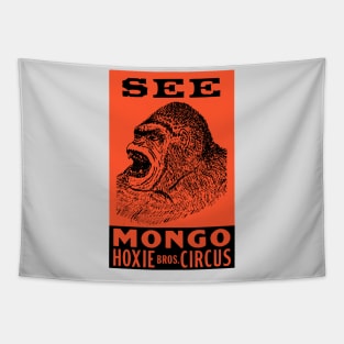 Mongo The Circus Gorilla - For Light Background Tapestry