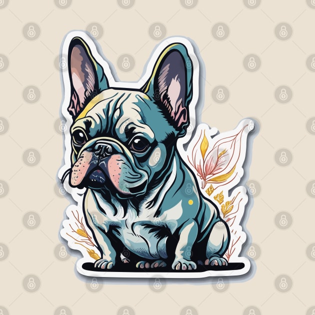 Frenchie Finesse: French Bulldog-Themed by AxAr