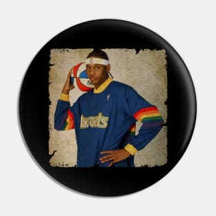 Young Carmelo Anthony Pin