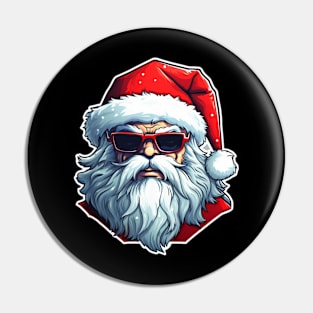 Keep It Cool Santa Claus Pin