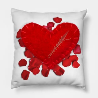 Stiched Heart Pillow