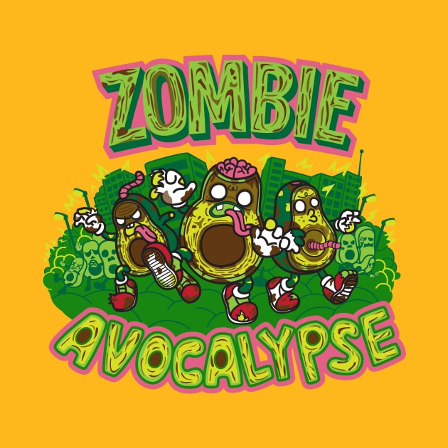 Zombie Avocalypse by KeithXIII