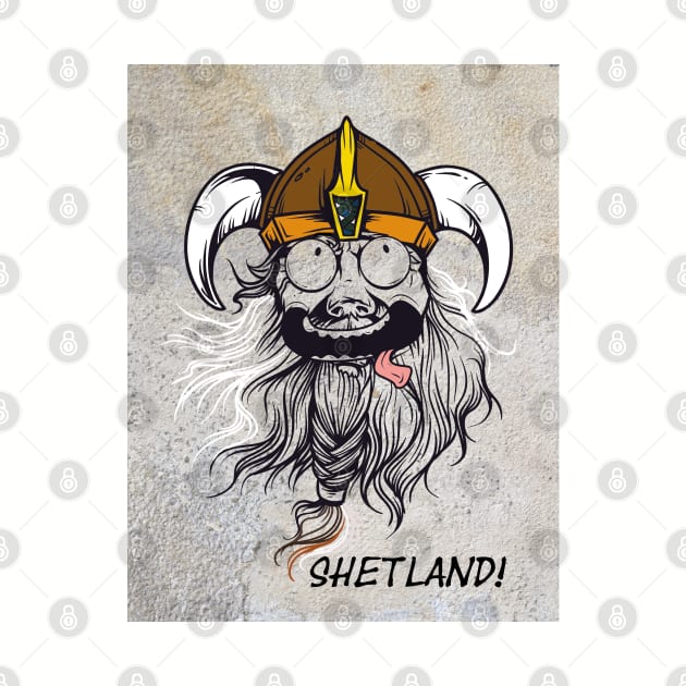 Shetland Viking by Avalinart
