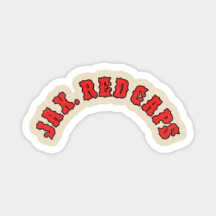 Defunct Jacksonville Red Caps Baseball Team Magnet