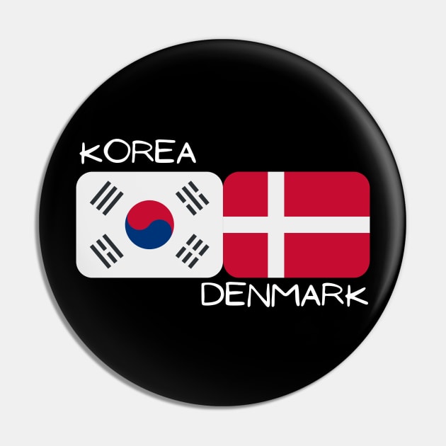 Korean Danish - Korea, Denmark Pin by The Korean Rage