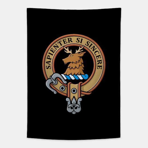 Clan Davidson Crest Tapestry by sifis