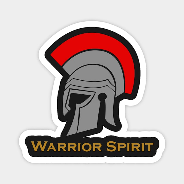 Warrior Spirit Magnet by DanielCostaart