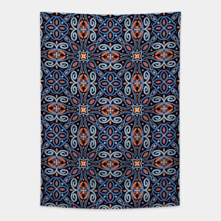 Mediterranean Tiles (Kalamata) Tapestry