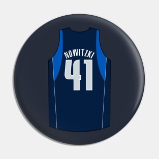 Dirk Nowitzki Dallas Jersey Qiangy Pin