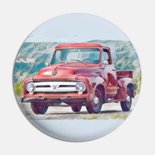 Classic 1953 Ford F100 Pick Up Truck Pin