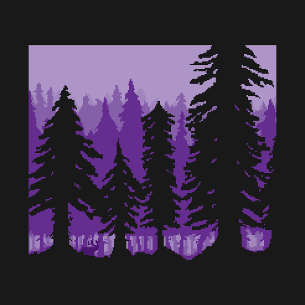 Pixel Trees by drivec