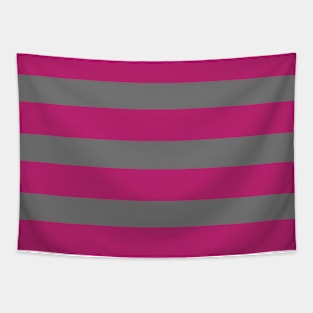 Purple grey strips Tapestry