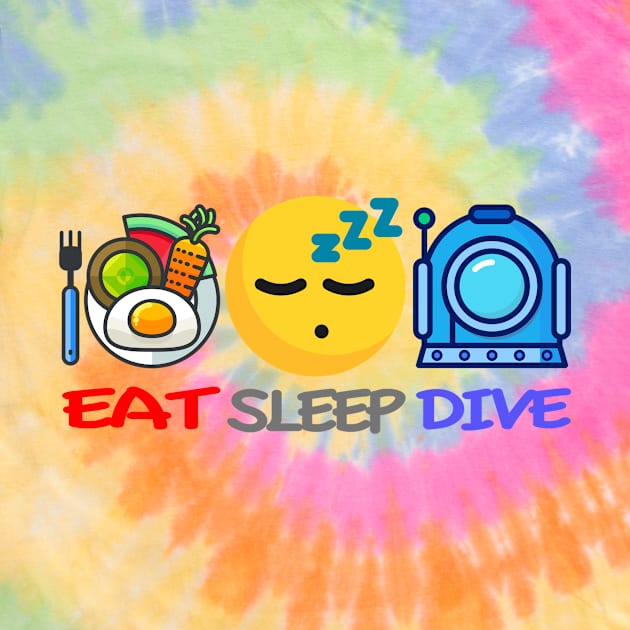 Eat Sleep Dive by likbatonboot