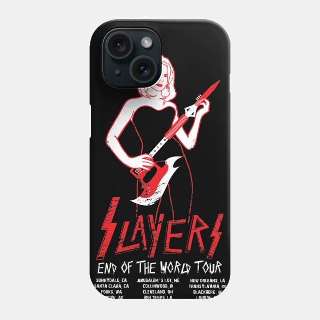 Slayers End of the World Tour Phone Case by kentcribbs