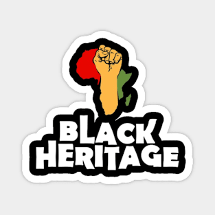 Black Heritage Magnet