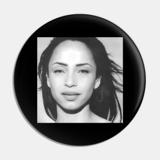 Sade Adu Vintage Singer Retro Tour Concert Pin