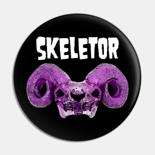 Skeletor's Havoc Staff Head Pin