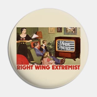 Right Wing Nuclear Extremist Pin