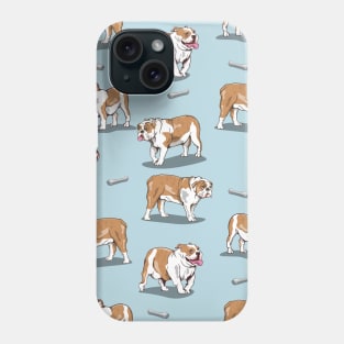 English bulldog pattern Phone Case