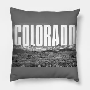 Colorado Cityscape Pillow