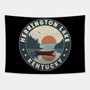 Herrington Lake Kentucky Sunset Tapestry