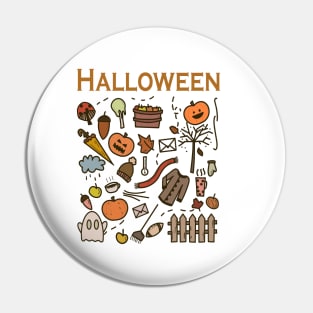 Spooky Halloween Pin