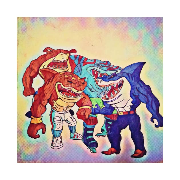 Street Sharks by voodookid272