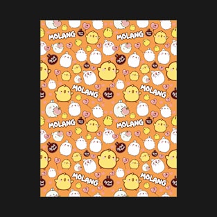 Kawaii Pastel Color Sky Anime Poster Pattern T-Shirt