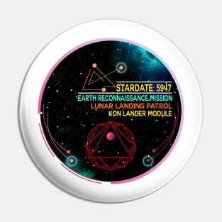 Lost Lunar Patrol - Kon Lander Module Pin