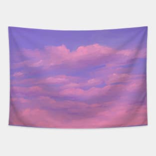 Evening sky Tapestry