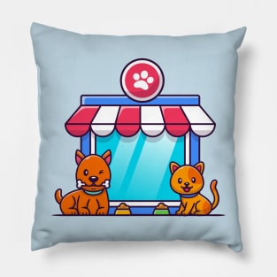 Pet Shop Dog and Cat Pillow