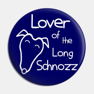 Greyhound/whippet Lover Pin