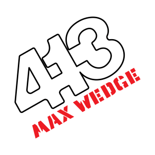 413 Max Wedge - Badge Design T-Shirt